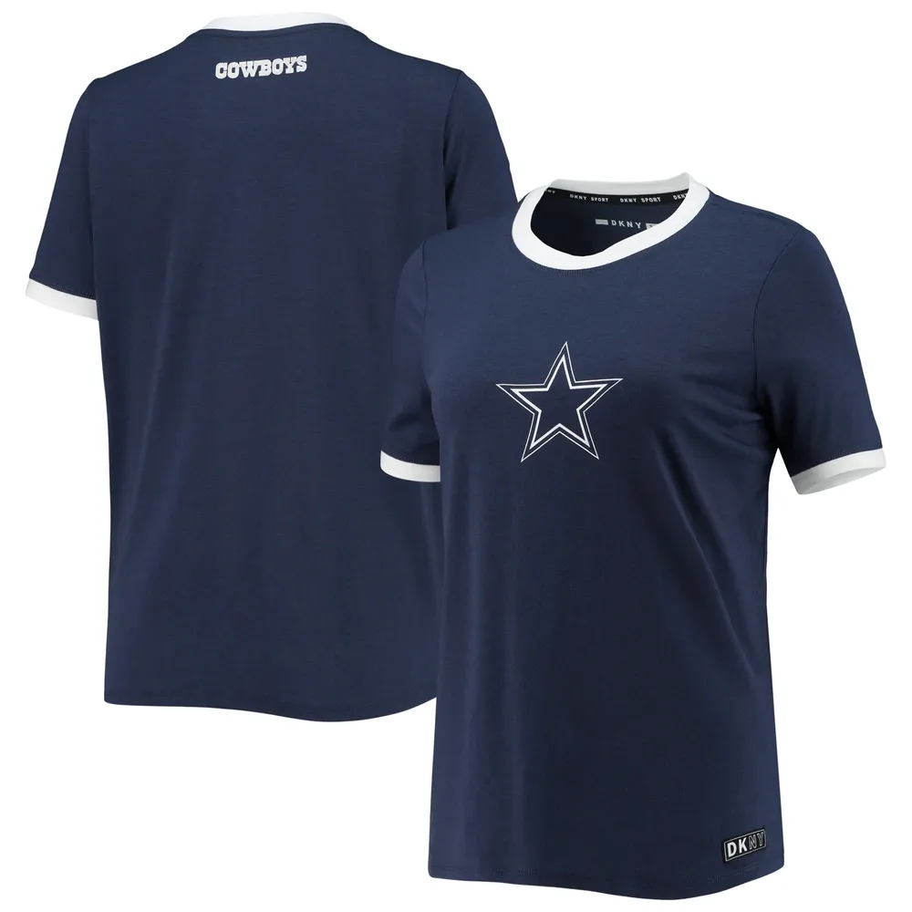 Lids Cowboys DKNY Women's Charlotte Tri-Blend T-Shirt | Brazos Mall