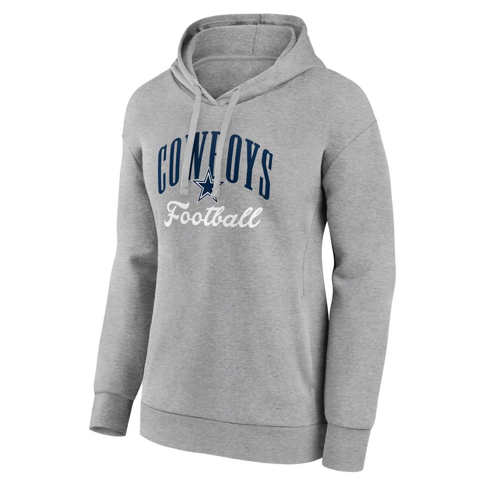 Women's Fanatics Branded Gray/White Dallas Cowboys Fundamentals