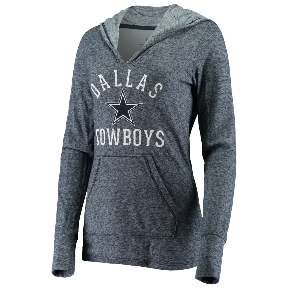 Women's Fanatics Branded Navy Dallas Cowboys Doubleface Slub