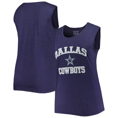 Dallas Cowboys Fanatics Branded Women's Plus Tank Top - Navy