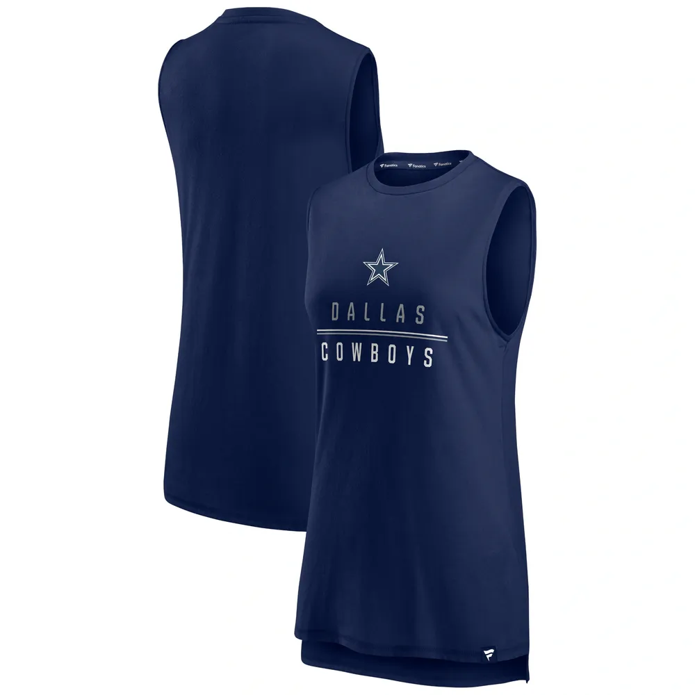 Fanatics Branded Women's Fanatics Branded Navy Dallas Cowboys True  Contender Tank Top