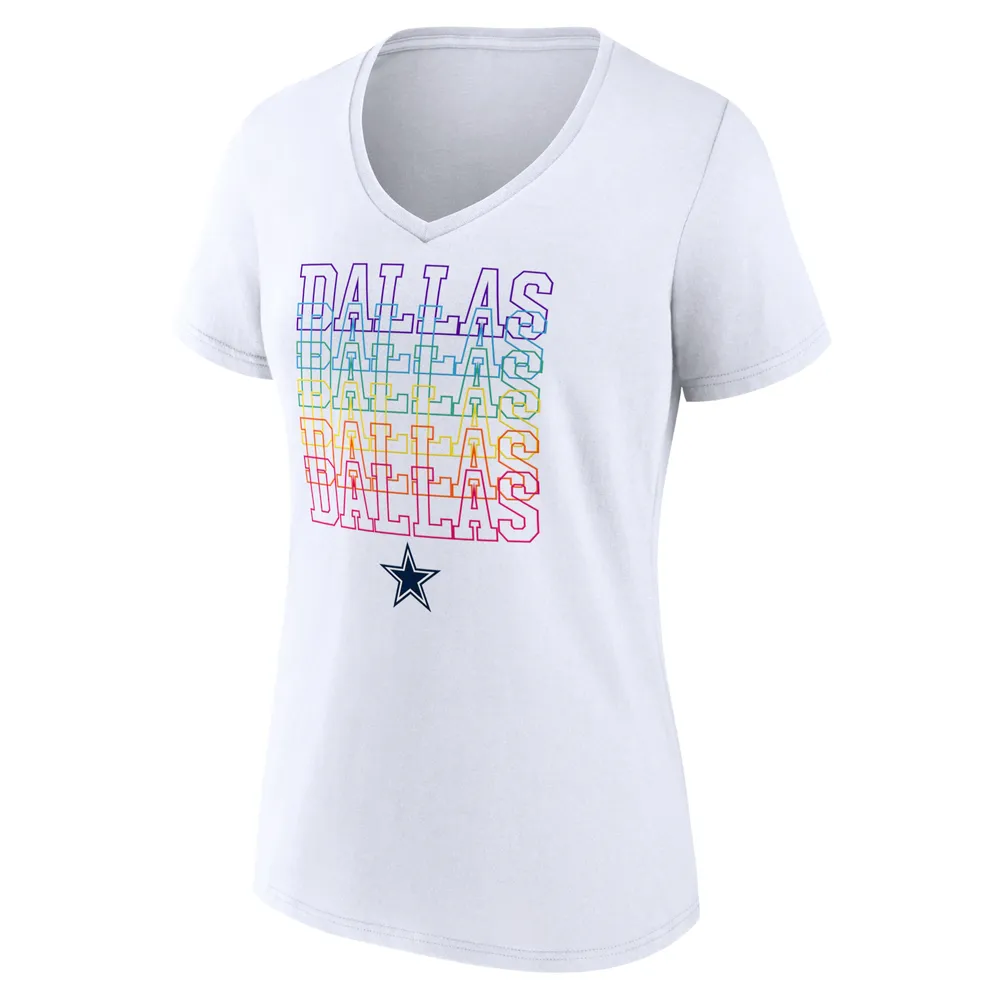 Lids Dallas Cowboys Fanatics Branded City Pride Logo T-Shirt - White