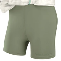 Women's Fanatics Cream Dallas Cowboys Studio Wellness Skort