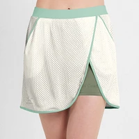 Women's Fanatics Cream Dallas Cowboys Studio Wellness Skort