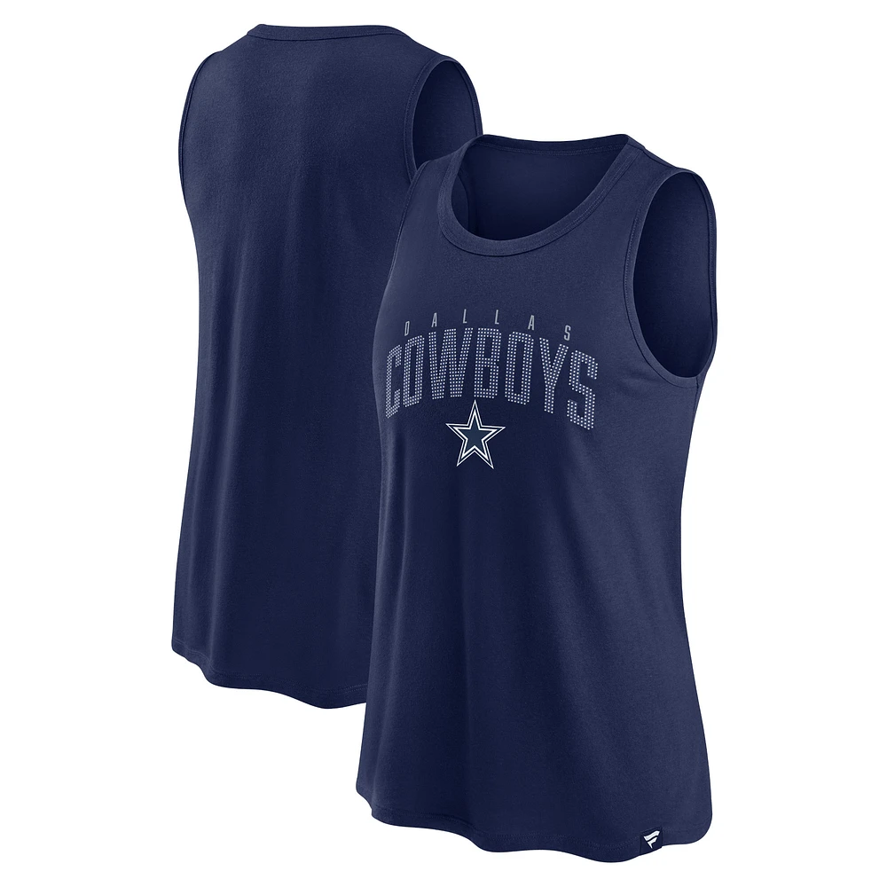 Women's Fanatics Navy Dallas Cowboys Classic Rhine Tank Top