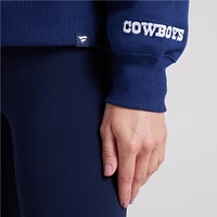 Women's Fanatics Navy Dallas Cowboys Legacy Fleece Pullover Hoodie