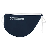 Women's G-III 4Her by Carl Banks Black Dallas Cowboys Logo Perfect Match - Bikini Bottom