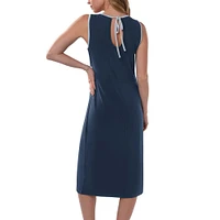 Robe longue G-III 4Her par Carl Banks pour femmes, bleu marine, Dallas Cowboys, Main Field