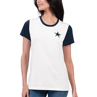 DCM COW WHITE NAVY 23 FASHION ILLUSTRATION TEE 3 LADIES TEELADMSY