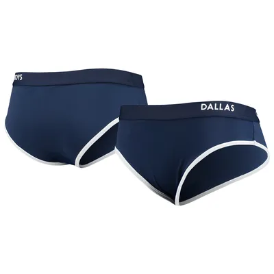 Women's G-III Sports by Carl Banks Navy Dallas Cowboys Southpaw Bikini Bottom