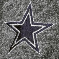 Women's Gray Dallas Cowboys Amal Pullover Sweater