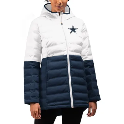 Women's Fanatics Branded Navy Dallas Cowboys Forever Fan Logo Full-Zip  Hoodie 