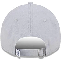 Casquette réglable New Era Dallas Cowboys Throwback Main Core Classic 2.0 9TWENTY grise pour femme