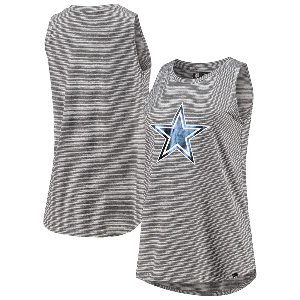 Women's Dallas Cowboys Fanatics Branded Navy Plus Size Tank Top