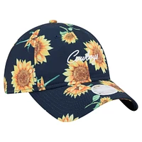Women's New Era Navy Dallas Cowboys Adventure Sunflower 9TWENTY Adjustable Hat