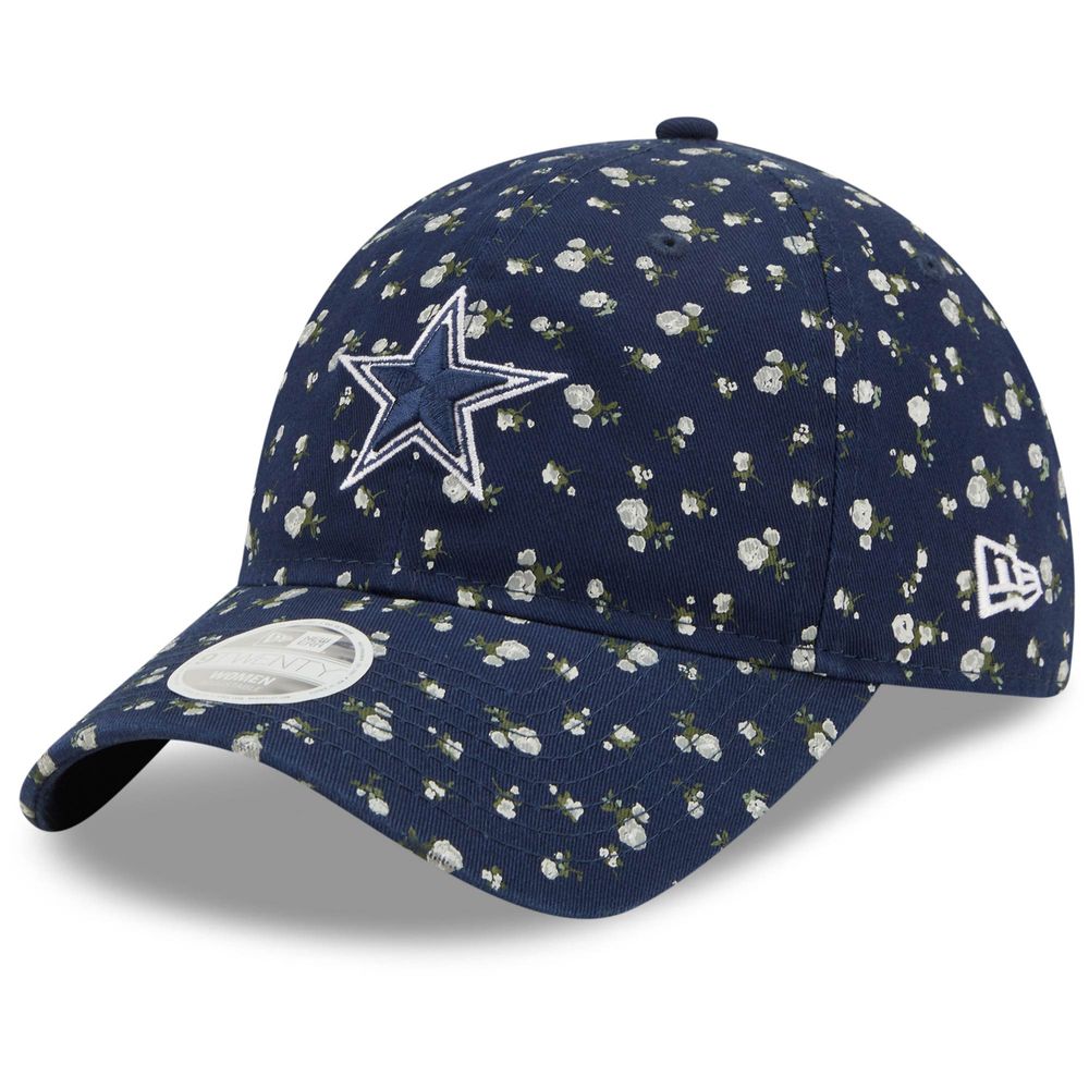 Women's New Era Navy Dallas Cowboys Floral 9TWENTY - Adjustable Hat