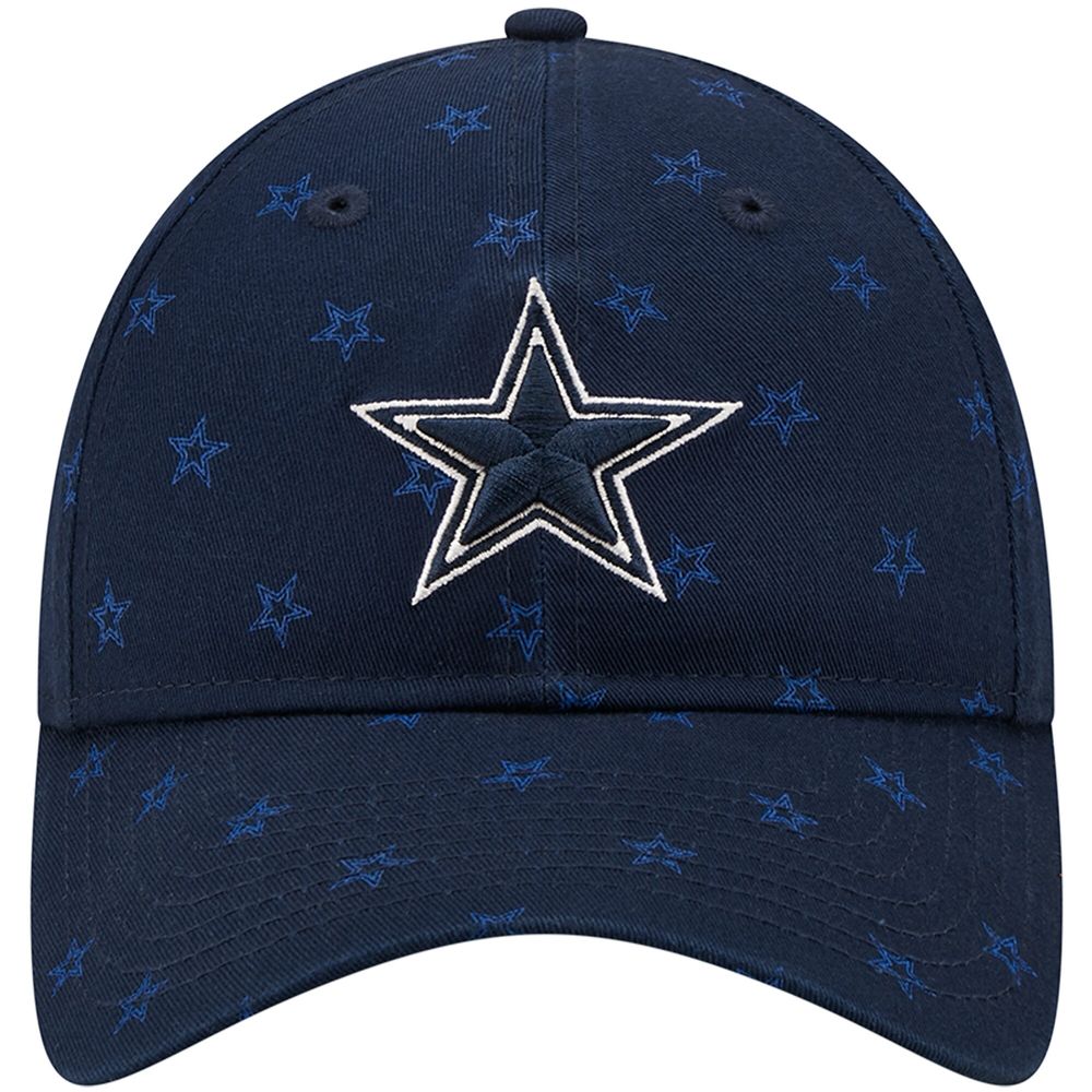 Dallas Cowboys New Era 9Twenty WOMENS White Patterned Baseball Hat