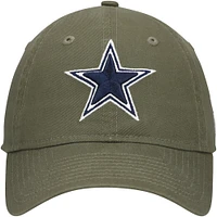 Casquette ajustable Main 9TWENTY pour femme Dallas Cowboys de New Era Olive