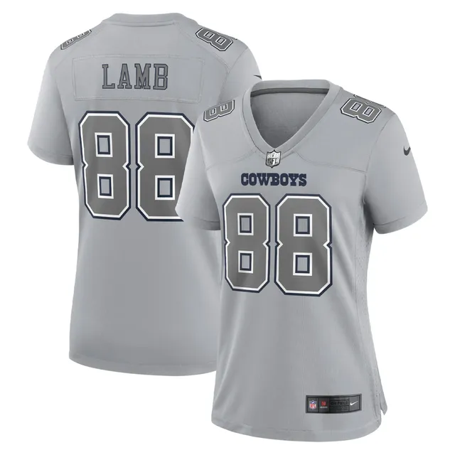 CeeDee Lamb Dallas Cowboys Youth Atmosphere Gray Football Jersey