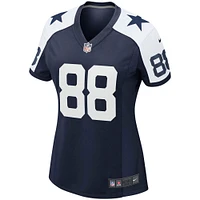 Maillot Nike CeeDee Lamb Navy pour femme des Dallas Cowboys - de l'équipe jeu alternatif