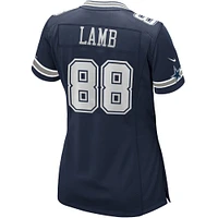 Women's Nike CeeDee Lamb Navy Dallas Cowboys Game Jersey