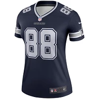 Haut de performance Nike CeeDee Lamb bleu marine pour femme, joueur légendaire des Cowboys Dallas