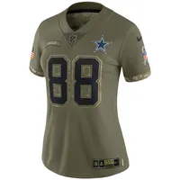 CeeDee Lamb Dallas Cowboys military salute to service Jersey