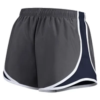 Women's Nike Charcoal Dallas Cowboys Plus Logo Performance Tempo Shorts