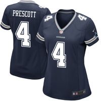 Women's Nike Dak Prescott Navy Dallas Cowboys Game - Player Jersey