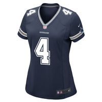 Women's Nike Dak Prescott Navy Dallas Cowboys Game - Player Jersey