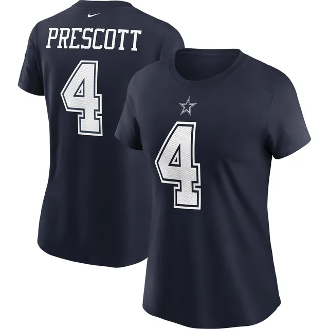 Demarcus Lawrence Dallas Cowboys Men's Gray DeMarcus Lawrence Name & Number  Logo T-shirt 