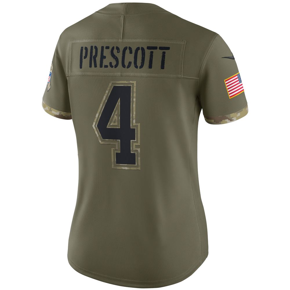 Dak Prescott Dallas Cowboys Nike Youth 2022 Salute To Service