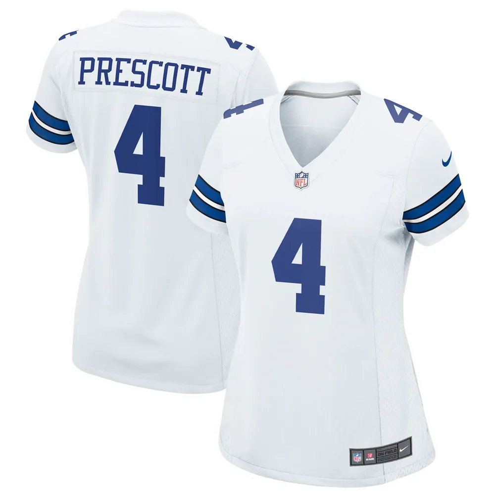 Men's Nike Dak Prescott White Dallas Cowboys Color Rush Legend Player Jersey Size: Small