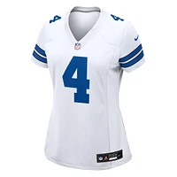 Women's Nike Dak Prescott White Dallas Cowboys Team Game Jersey