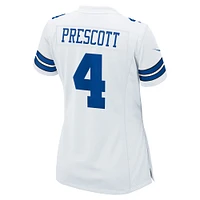 Women's Nike Dak Prescott White Dallas Cowboys Team Game Jersey