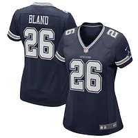 Maillot de match Nike DaRon Bland pour femmes, bleu marine, Dallas Cowboys