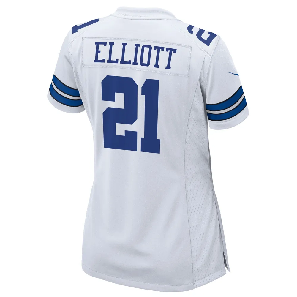 New Blue Nike Dallas Cowboys On Field Apparel Jersey Large Elliott