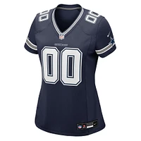 Maillot Nike George Pickens bleu marine des Cowboys de Dallas pour femme