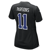 Women's Nike Micah Parsons Carbon Black Dallas Cowboys Fashion Game Jersey