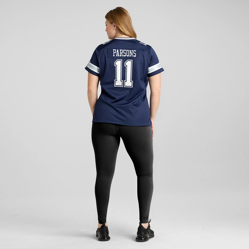 Women's Nike Micah Parsons Navy Dallas Cowboys Game Jersey