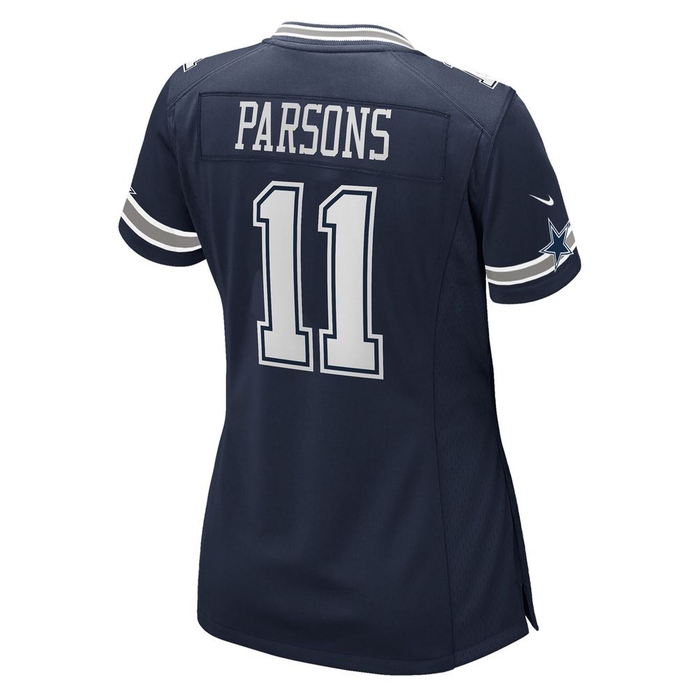 Women's Nike Micah Parsons Navy Dallas Cowboys Game Player Jersey