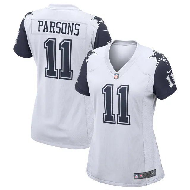 Women's Fanatics Branded Micah Parsons Navy Dallas Cowboys Plus Size Player  Name & Number V-Neck T-Shirt