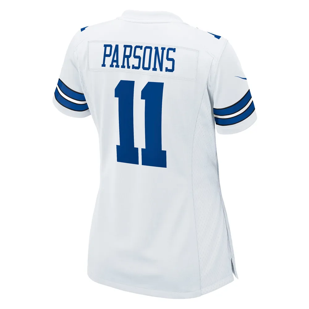 Cowboys Micah Parsons Authentic Signed White Nike Game Jersey Fanatics