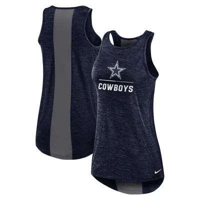 Women's New Era Navy Dallas Cowboys Plus Size Tank Top