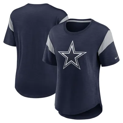 Nike Dallas Cowboys Primary Logo Slub pour femme - Bleu marine Haut tendance