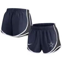 Women's Nike Navy Dallas Cowboys Tempo Shorts