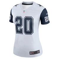 Women's Nike Tony Pollard  White Dallas Cowboys Legend Player Performance Top