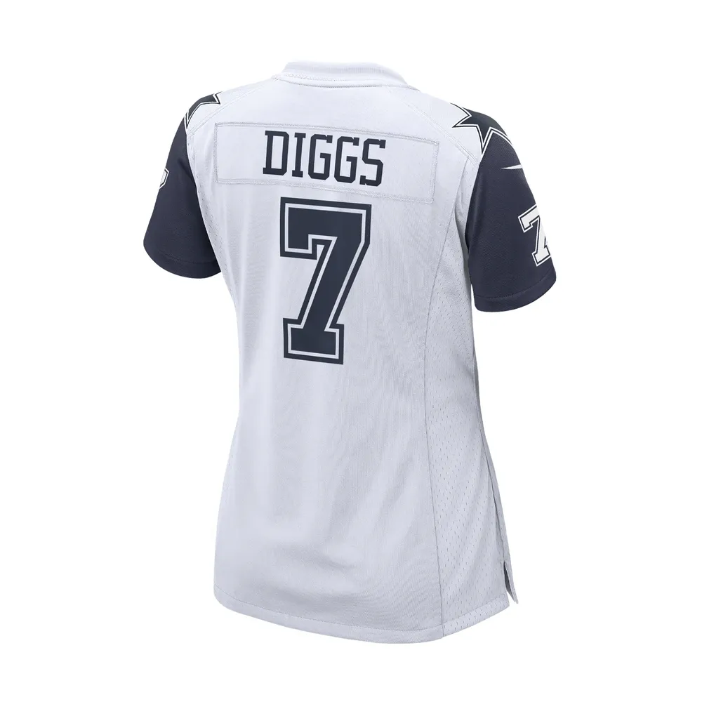 Nike Women's Nike Trevon Diggs White Dallas Cowboys Team Game Jersey