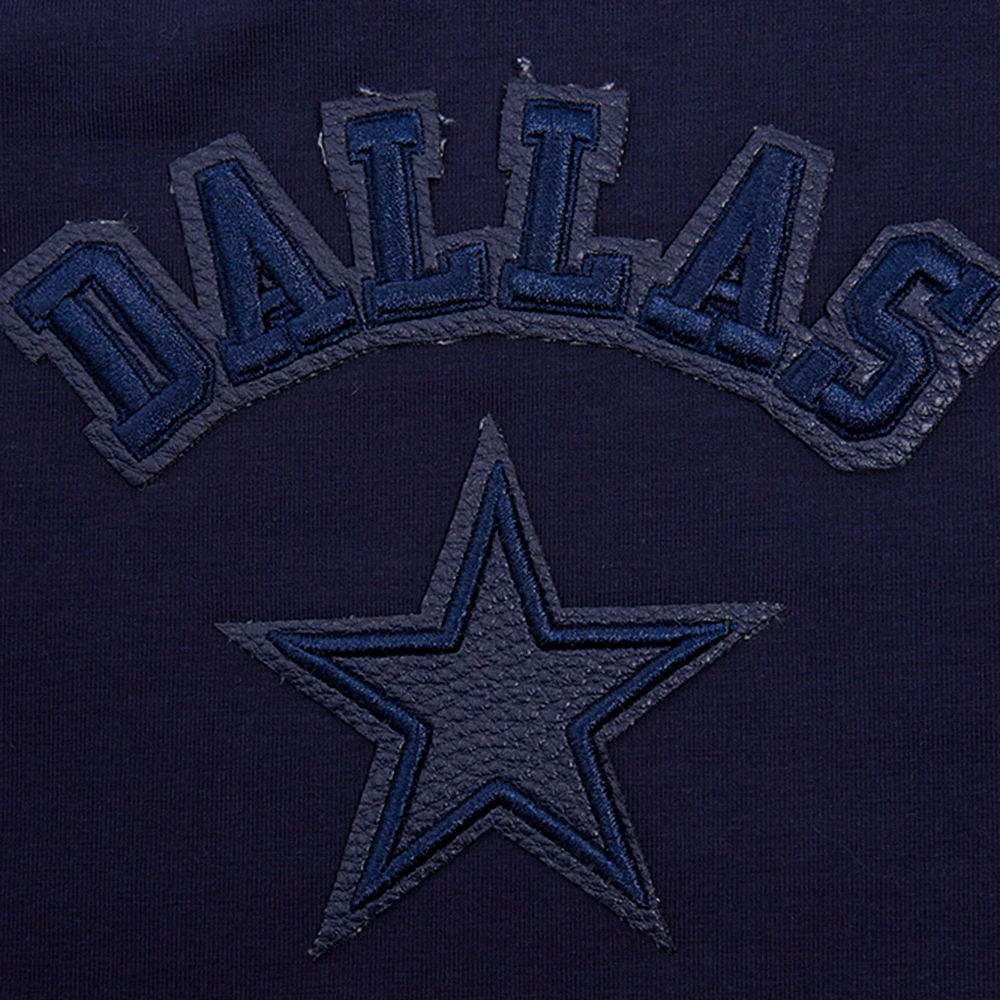 Women's Pro Standard Navy Dallas Cowboys Triple Tonal Racerback Tank Top