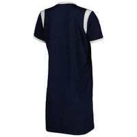 Dallas Cowboys Starter Women's Playoff Sneaker Dress - Navy/White